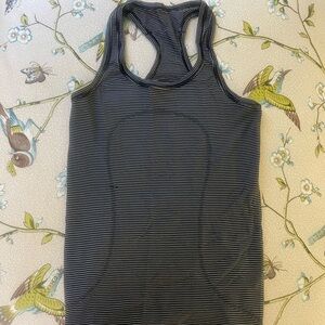 LULULEMON striped swiftly tech tank